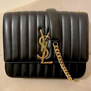 Saint Laurent Large Vicky Bag - New Condition